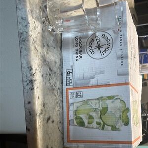 Clear Long Drink Glass Set